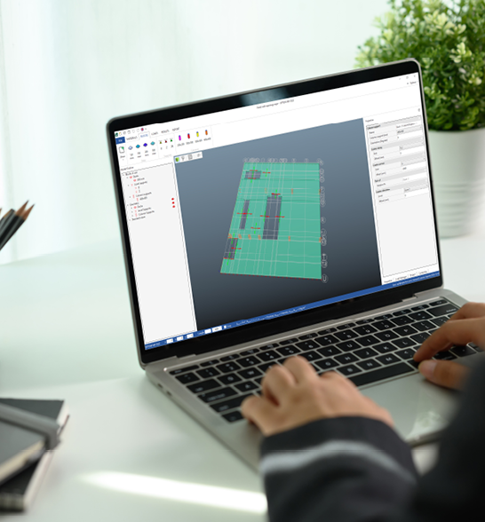 OPTUM MP SOFTWARE FEA PACKAGE FOR REINFORCED CONCRETE SLAB DESIGN